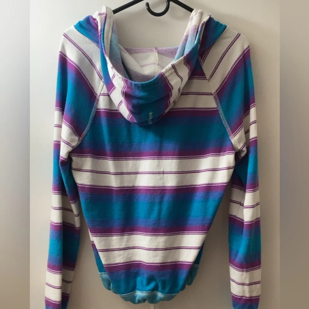American Eagle Outfitters Multicolor Striped Hoodie - Picture 2 of 5